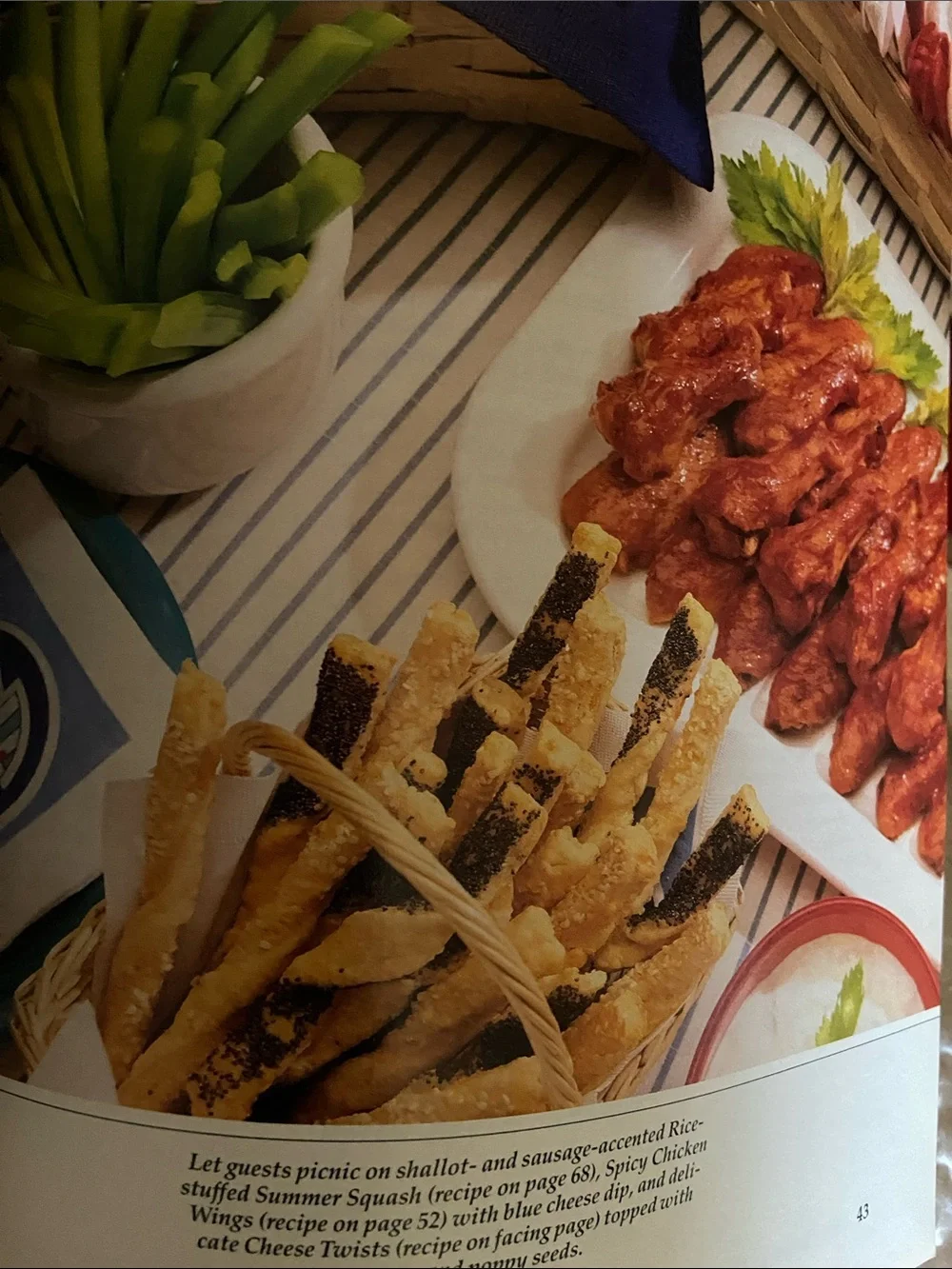 90s 1990s Appetizers Appetizer Cookbook party sides snack tray trays snacks side